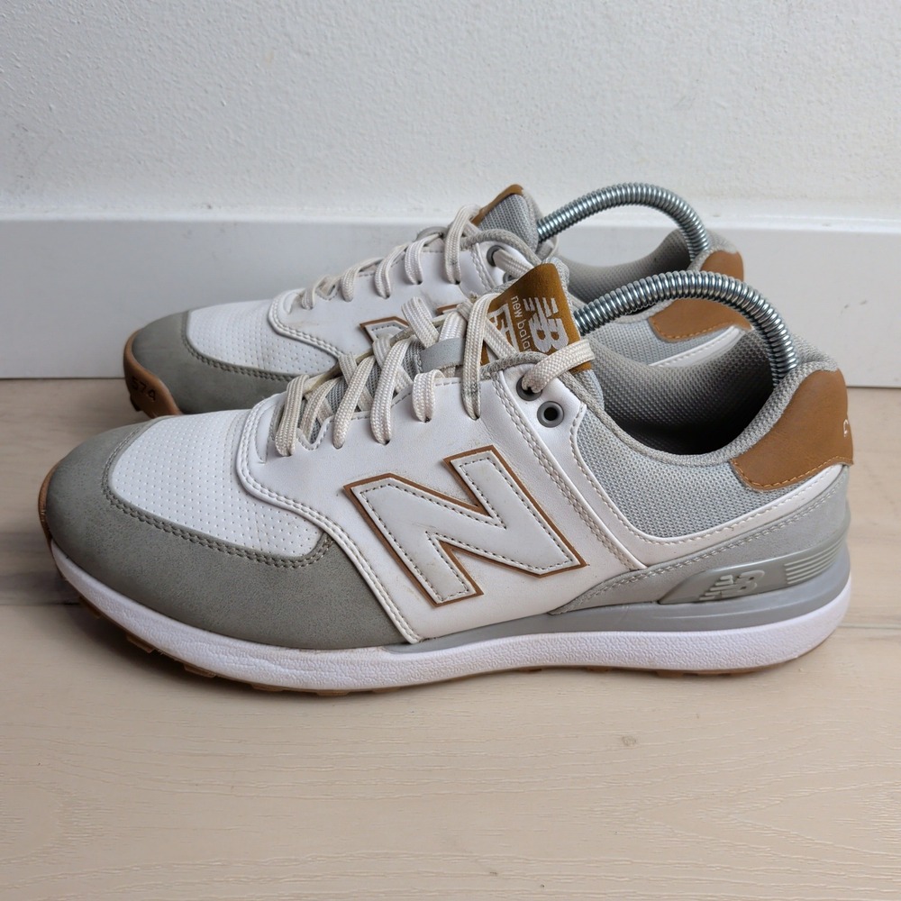 New Balance 574 Greens V2 Spikeless Golf Shoes Mens 9.5 Sneakers MG574WGY